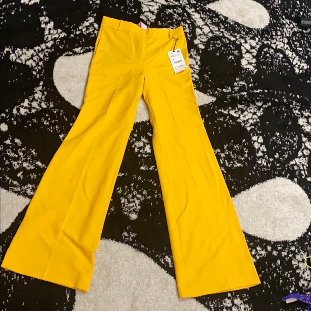 Zara dress flare pants